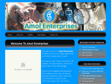 Tablet Screenshot of amolenterprises.com